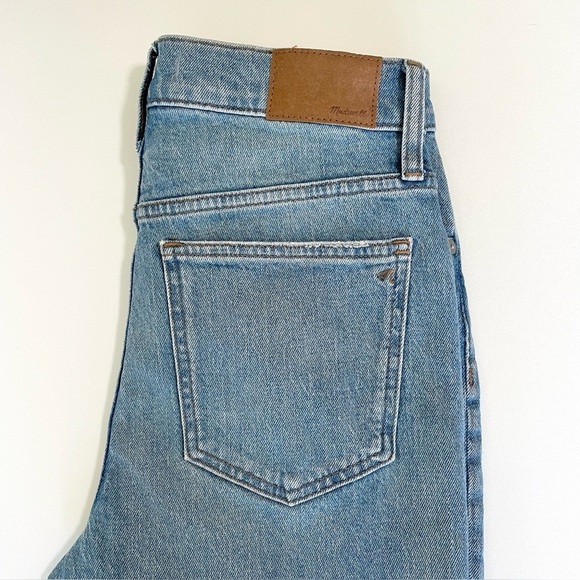 NWT Madewell Petite Perfect Vintage Jean High Waist Distressed Denim Coney 27P - Picture 13 of 16